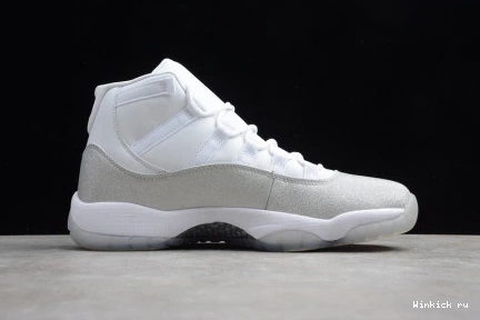 SILVER - WHITE METALLIC 11 JORDAN RETRO 1127